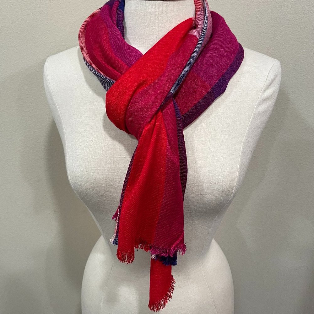 Plaid Extremely Silky Soft Women's Scarf